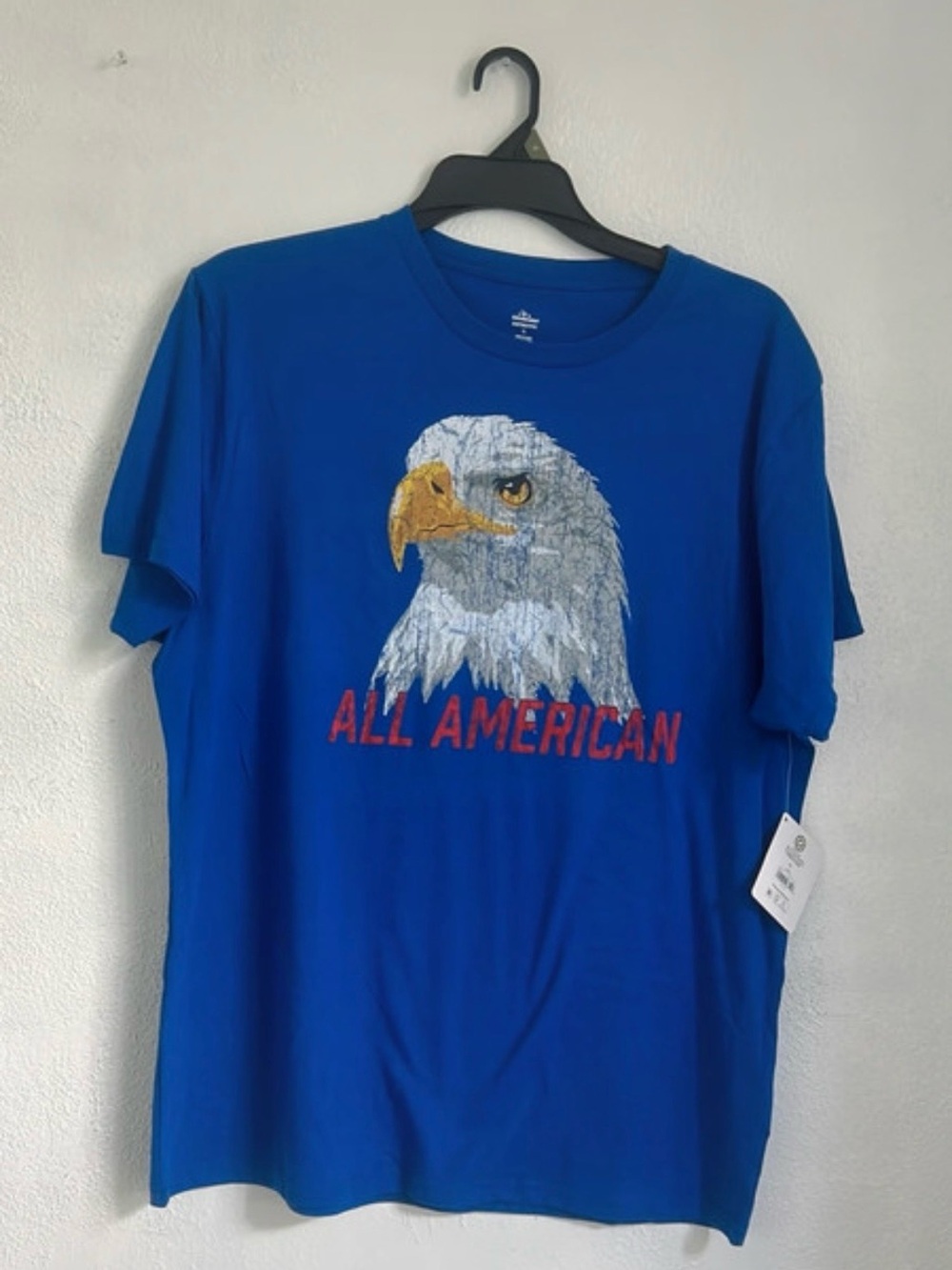 All American Eagle Graphic Tee - Blue